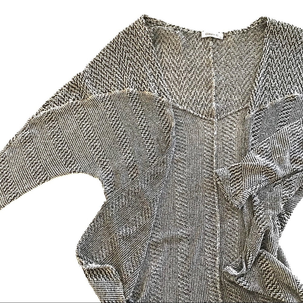 Boho Open Front Lightweight Cardigan